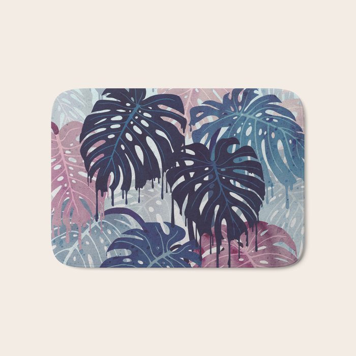Monstera Melt Bath Mat Gallery Image 1