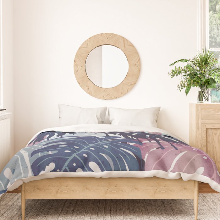 Monstera Melt Duvet Cover Gallery Image 3