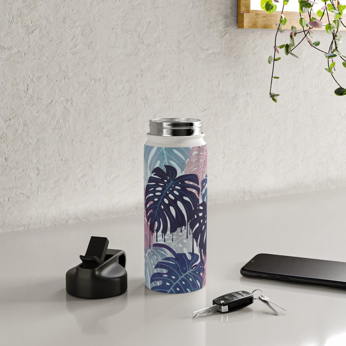 Monstera Melt Water Bottle Gallery Image 4