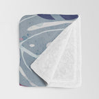 Monstera Melt Throw Blanket Gallery Image 3
