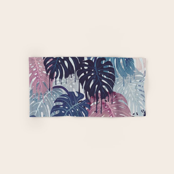 Monstera Melt Bath Towel Gallery Image 1