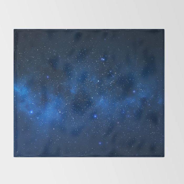 Nebula and Galaxy Throw Blanket Gallery Image 2