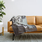 Road Trip USA - big sur Throw Blanket Gallery Image 1
