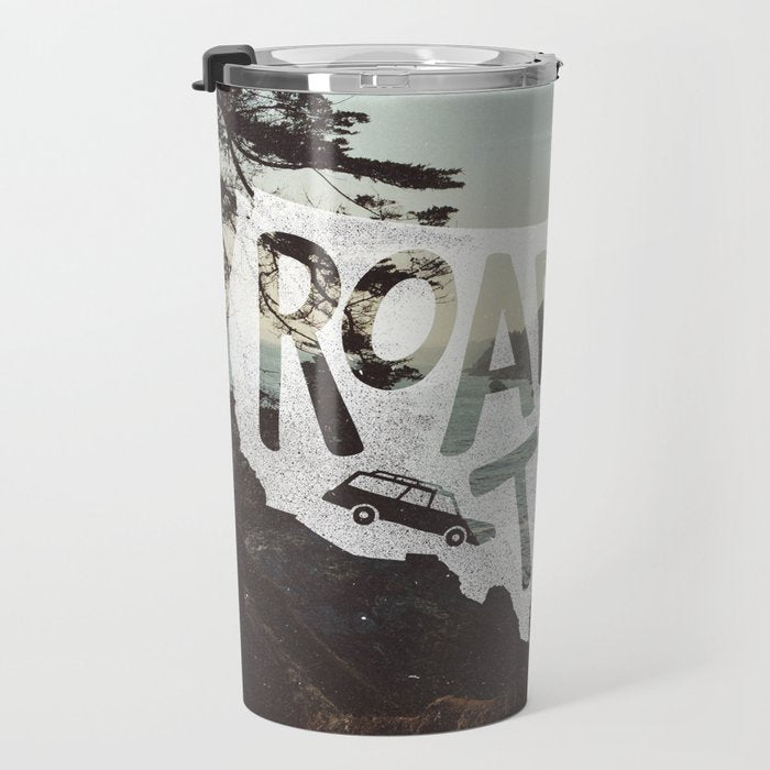 Road Trip USA - big sur Travel Mug Gallery Image 3