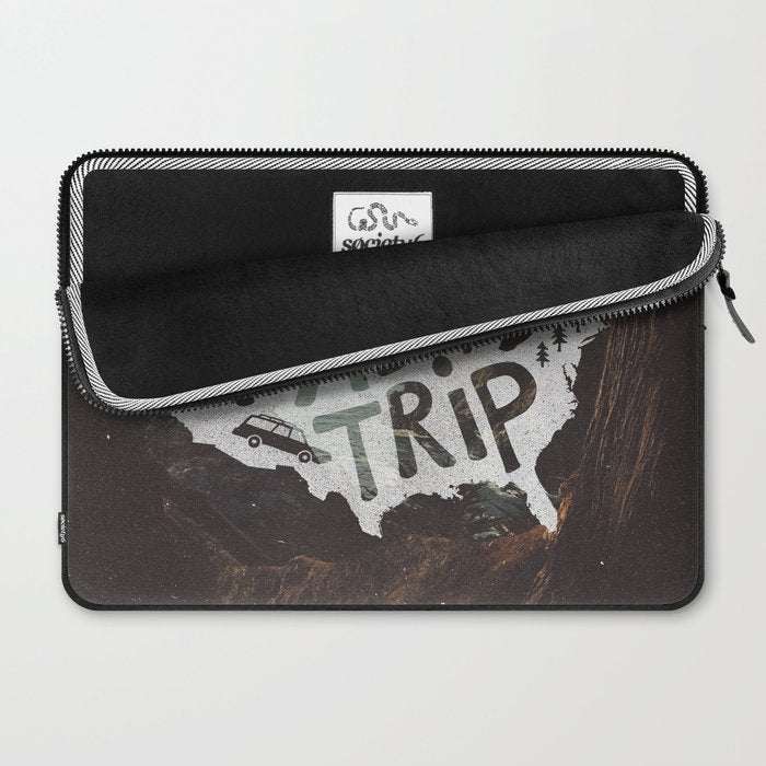 Road Trip USA - big sur Laptop Sleeve Gallery Image 2