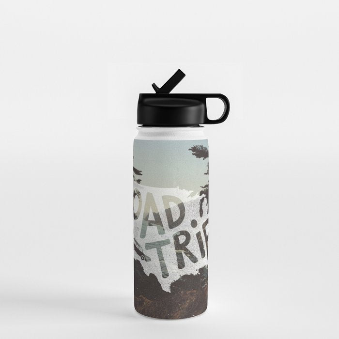 Road Trip USA - big sur Water Bottle Gallery Image 1