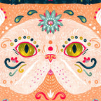 Candied Sugar Skull Kitty Coffee Mug Gallery Image 2