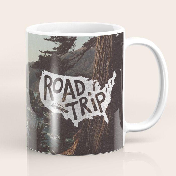 Road Trip USA - big sur Coffee Mug Gallery Image 1