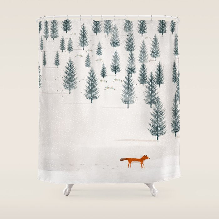 winters tale Shower Curtain Gallery Image 1