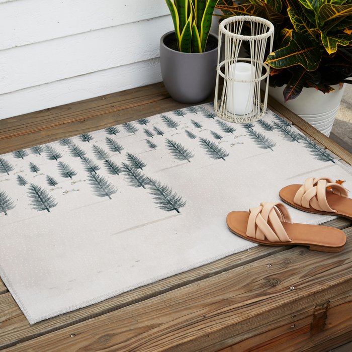 winters tale Outdoor Rug Gallery Image 2