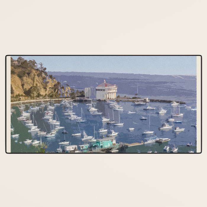 Visit Santa Catalina Desk Mat Gallery Image 3