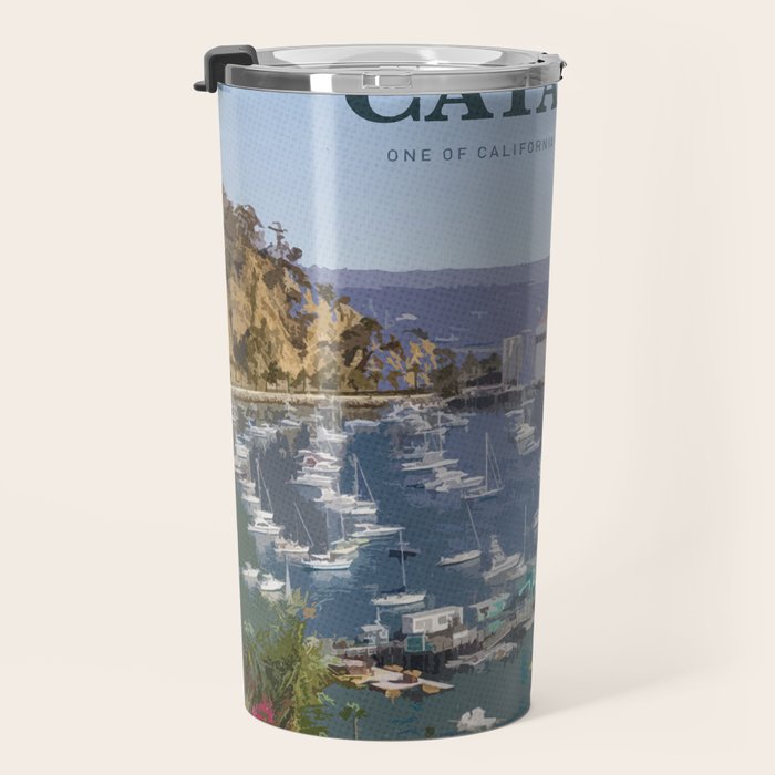 Visit Santa Catalina Travel Mug Gallery Image 3
