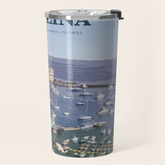 Visit Santa Catalina Travel Mug Gallery Image 2
