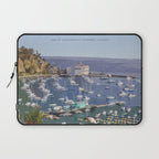 Visit Santa Catalina Laptop Sleeve Gallery Image 1