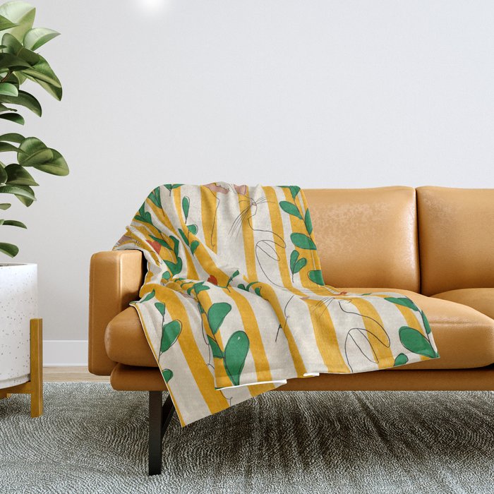 Rabbits Throw Blanket