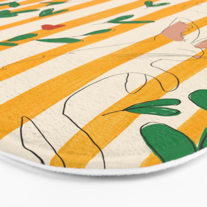 Rabbits Bath Mat Gallery Image 3