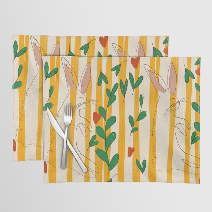 Rabbits Placemat Gallery Image 1