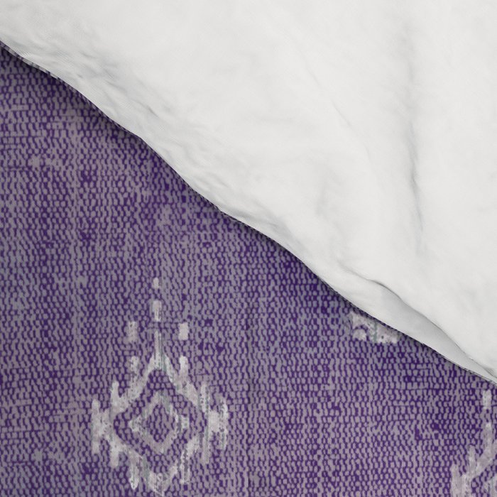 Elephants on Linen - Amethyst Comforter Gallery Image 4