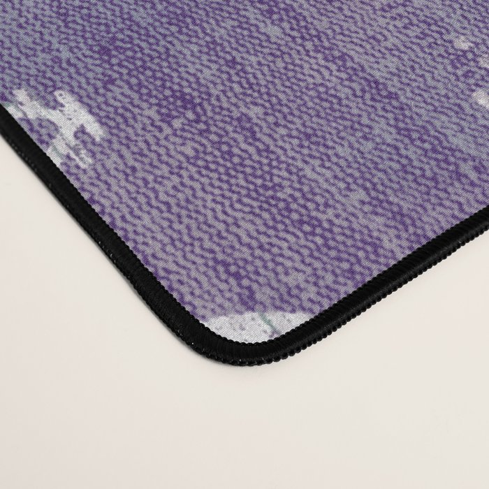Elephants on Linen - Amethyst Desk Mat Gallery Image 4