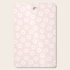 Pink Daisy Pattern Cutting Board Gallery Image 1