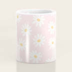 Pink Daisy Pattern Coffee Mug Gallery Image 4