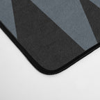 Geometric Southwestern Minimalism - Neutral Blue Desk Mat Gallery Image 4