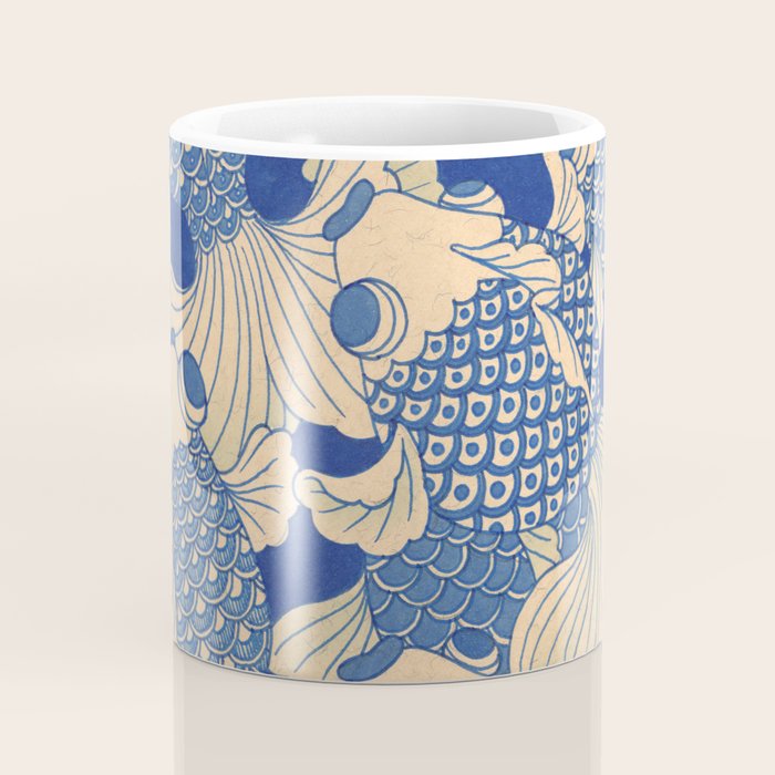 Blue Fish Coffee Mug Gallery Image 4