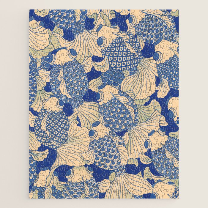 Blue Fish Jigsaw Puzzle Gallery Image 1