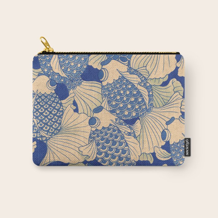 Blue Fish Carry All Pouch Gallery Image 1