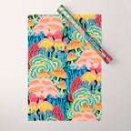 Fungi World (Mushroom world) - BKBG Wrapping Paper Gallery Image 1