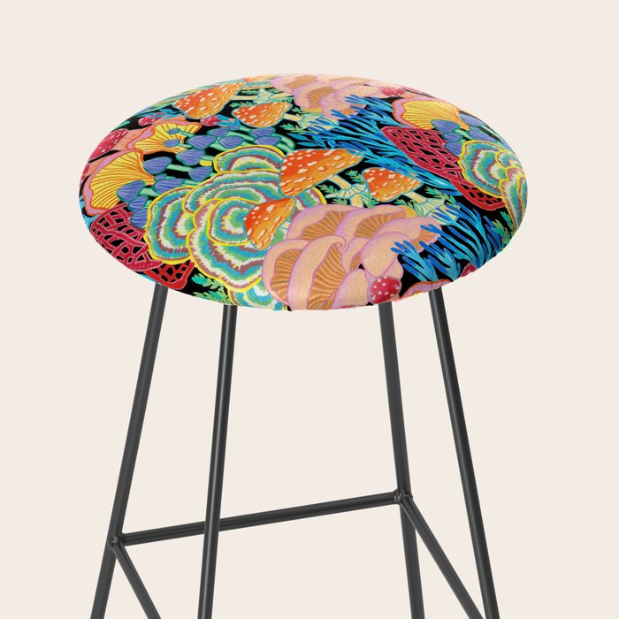 Fungi World (Mushroom world) - BKBG Stool Gallery Image 2
