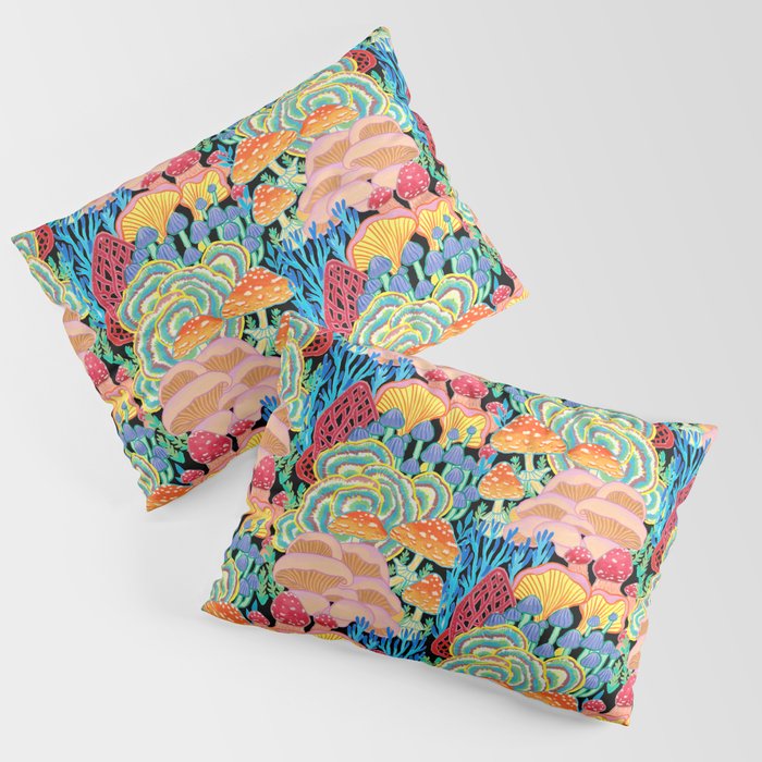 Fungi World (Mushroom world) - BKBG Pillow Sham Gallery Image 3