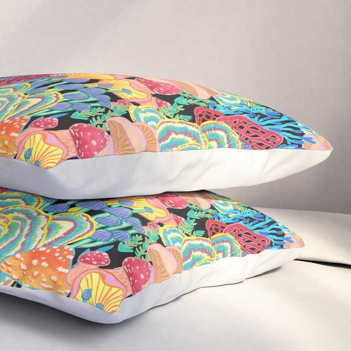 Fungi World (Mushroom world) - BKBG Pillow Sham Gallery Image 3