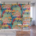 Fungi World (Mushroom world) - BKBG Wall Mural Gallery Image 1