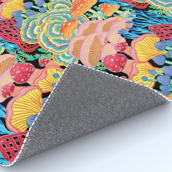 Fungi World (Mushroom world) - BKBG Rug Gallery Image 4