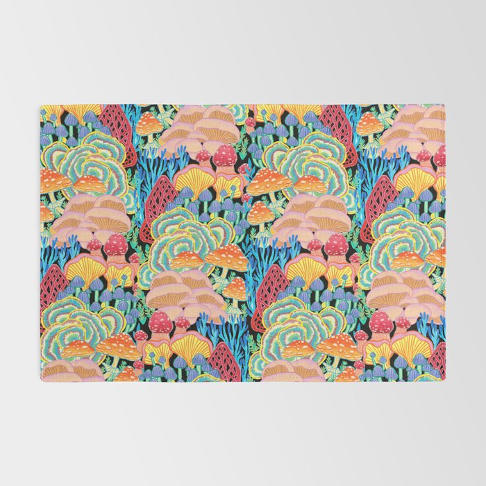 Fungi World (Mushroom world) - BKBG Rug Gallery Image 2