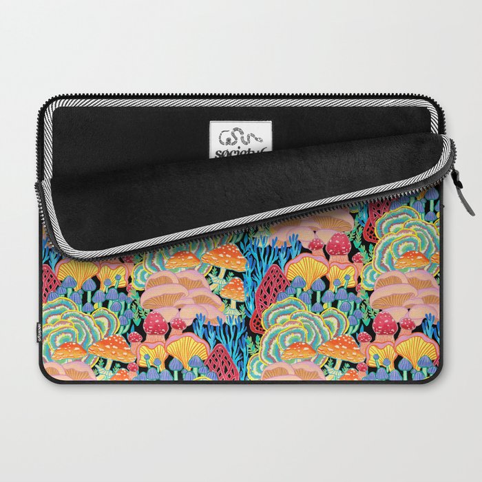 Fungi World (Mushroom world) - BKBG Laptop Sleeve Gallery Image 2