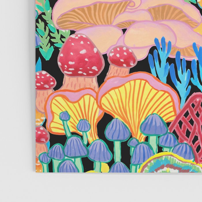 Fungi World (Mushroom world) - BKBG Poster Gallery Image 3