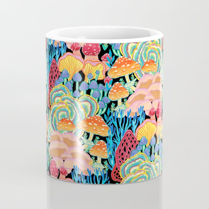 Fungi World (Mushroom world) - BKBG Coffee Mug Gallery Image 4