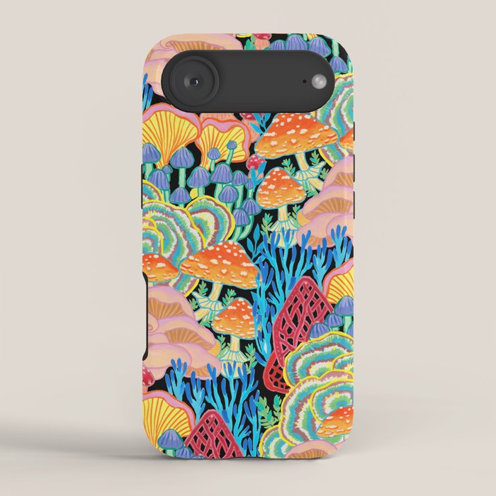 Fungi World (Mushroom world) - BKBG iPhone Case Gallery Image 2