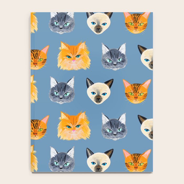 Cats Blue Notebook Gallery Image 4