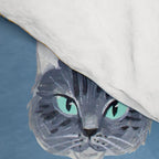 Cats Blue Comforter Gallery Image 4