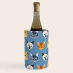 Cats Blue Wine Chiller Gallery Image 2
