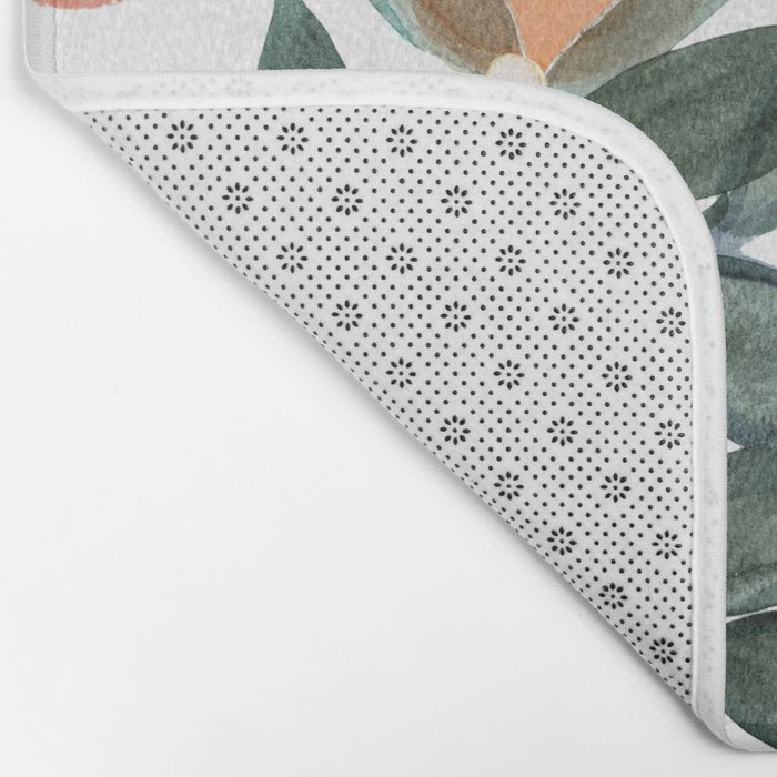 Dear Clementine - oranges on white Bath Mat Gallery Image 2