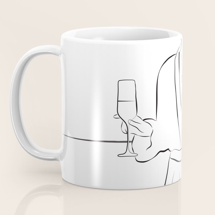 Morning Wine Coffee Mug Gallery Image 3