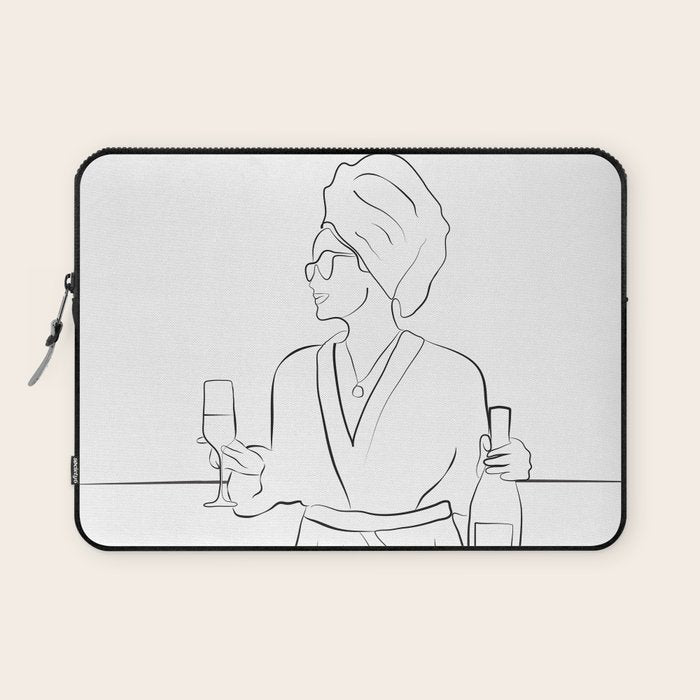 Morning Wine Laptop Sleeve Gallery Image 1