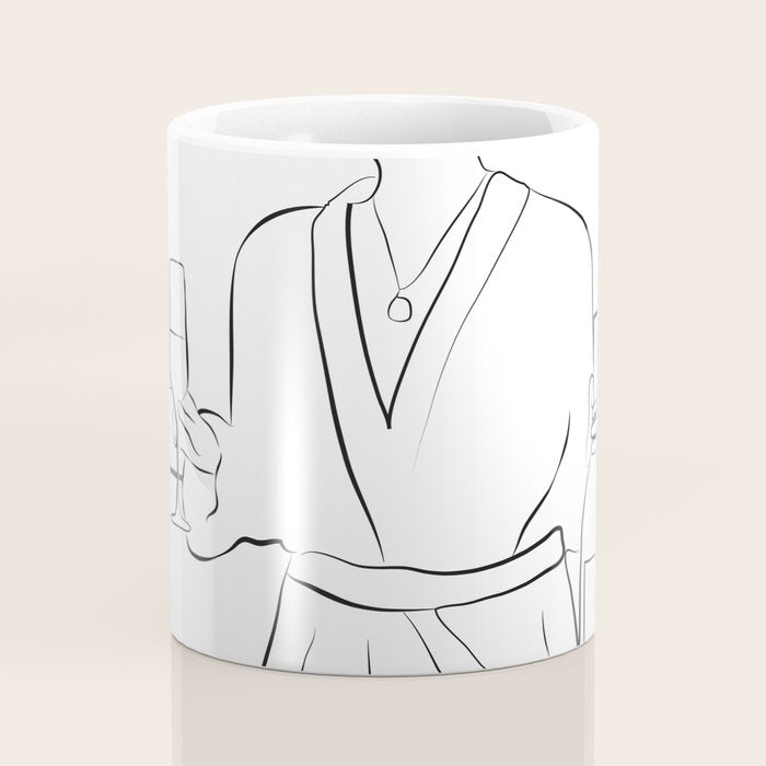Morning Wine Coffee Mug Gallery Image 4