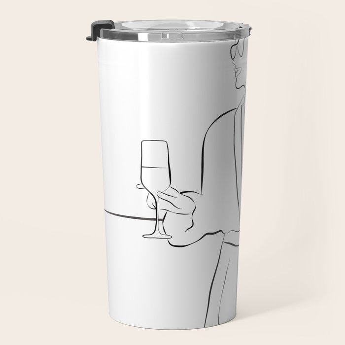 Morning Wine Travel Mug Gallery Image 3