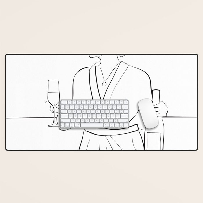 Morning Wine Desk Mat Gallery Image 1
