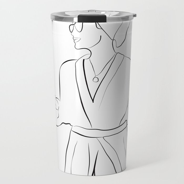 Morning Wine Travel Mug Gallery Image 1